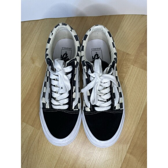 Vans Vault Old Skool LX Checkerboard Unisex Shoes W7  M5.5 - Picture 6 of 12